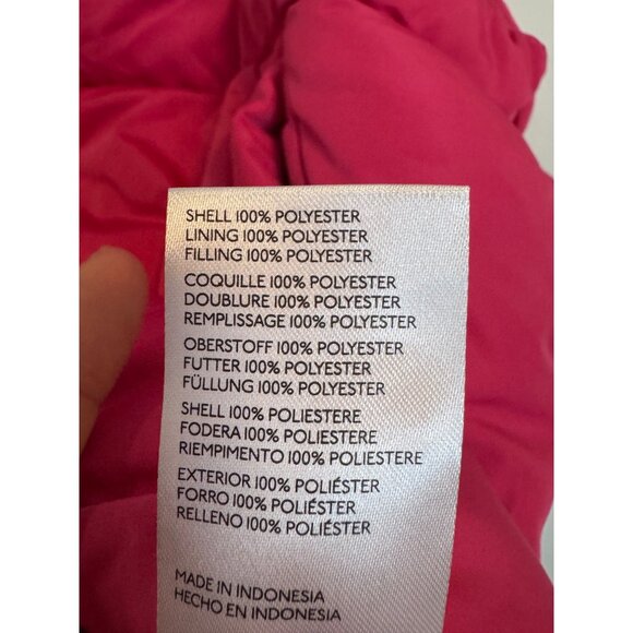 BDG Puffer Vest Womens S Pink Warm Quilted Outerwear Lightweight Winter Layer - Picture 6 of 9